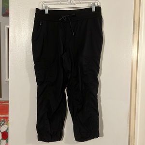 The North Face black elastic waist/ankle pants
